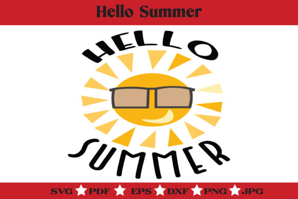 Download Hello Summer SVG - Vacation SVG - Premium Resources
