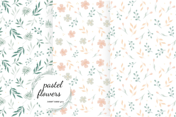 Download Watercolor Pastel Flowers - Premium Bundle